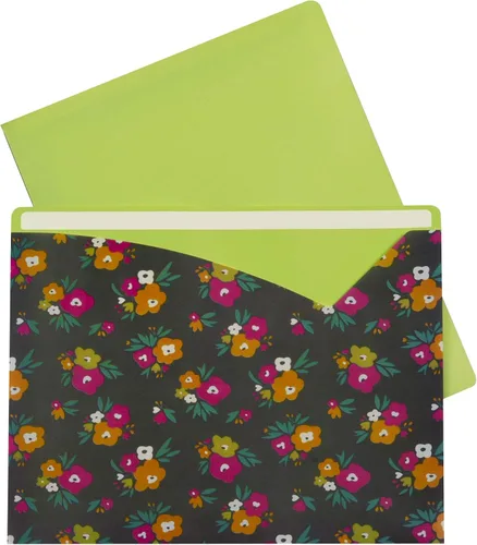 Vista 5 de C-Line Archivadores para escritura, Bold Basics, 1" Exp., 6/Pack (63550)