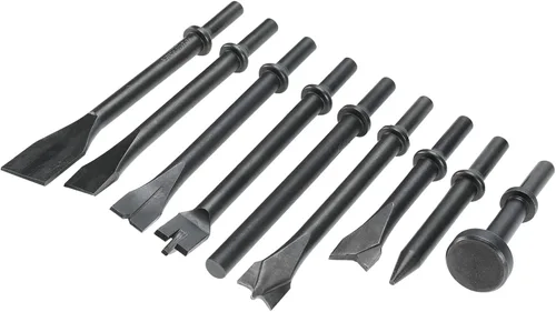 Vista 2 de 10 piezas de martillo neumático de alisado de cinceles neumáticos