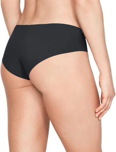 Vista 3 de Under Armour - Calzones hípsters para mujer completamente elásticos, paquete de 3
