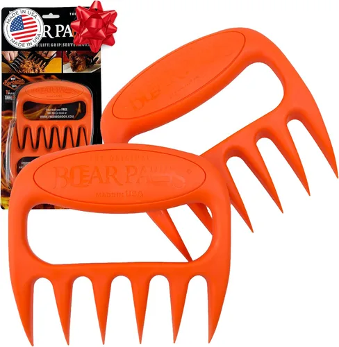 Vista 12 de Bear Paws Garras de carne – Las garras trituradoras de carne originales para cerdo desmenuzado, fabricadas en Estados Unidos. Levanta, tritura, tira