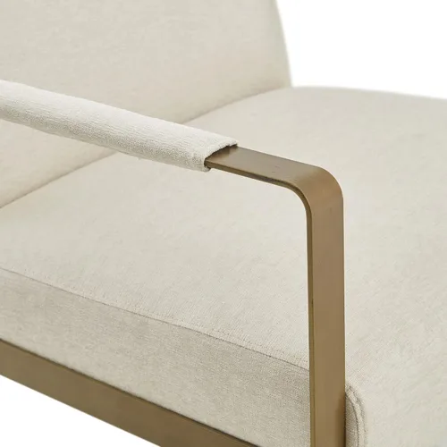 Vista 7 de Martha Stewart Upholsterd - Silla decorativa para sala de estar, diseño moderno, cómodo cojín de espuma para asiento de dormitorio, sala de estar