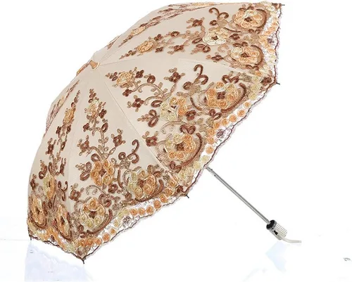 Vista 55 de Honeystore - Parasoles de encaje de flores para fiesta de boda, paraguas nupcial de encaje