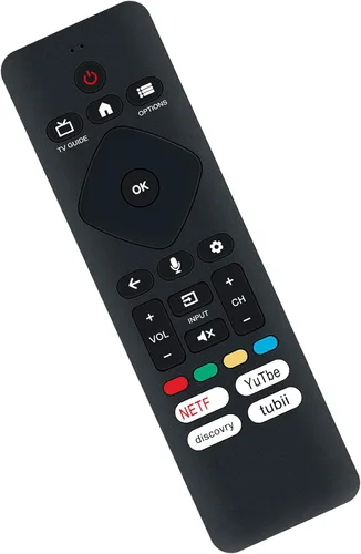 Vista 5 de URMT26CND002 Control remoto de reemplazo por voz aplicable para Philips Google TV 50PUL7672/F7 75PUL7552/F7 5PUL7552/F7 43PUL7672/F7 65PUL7672/F7