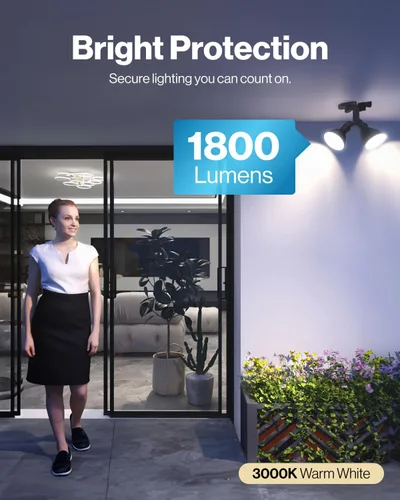 Vista 2 de Sunco - Paquete de 12 bombillas de inundación para exteriores, luces LED PAR38 impermeables, 1800 LM, 15 W (equivalente a 150 W), blanco cálido