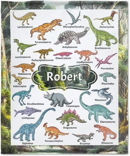 Vista 18 de Manta de dinosaurio para regalo, manta de franela ultra suave y acogedora, manta de forro polar ligera y mullida, manta de felpa cálida para sofá