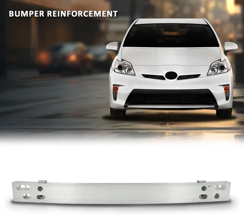 Vista 5 de G-PLUS Refuerzo de parachoques delantero con barra frontal compatible con Toyota Prius 2010-2015 5202147032 de aluminio 5202147032 Aluminio