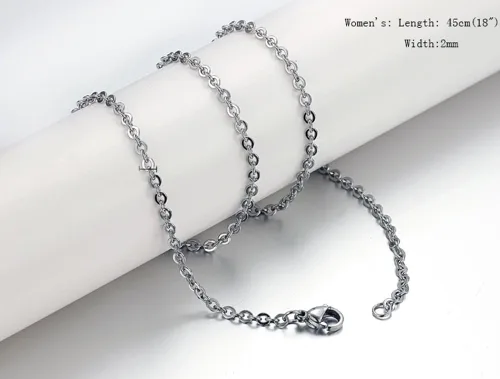 Vista 4 de Oidea - Collar con dije de corazón con pieza faltante, collar de amor de pareja, de acero inoxidable, cadena incluida