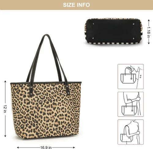 Vista 6 de Montana West Bolsa de lona occidental con patrón de moda para mujer, bolsa de hombro grande