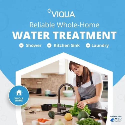 Vista 6 de VIQUA Sistema de tratamiento de agua UV VH410M, caudal de 18 GPM
