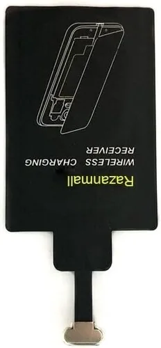 Vista 2 de 8W externo tipo C receptor de carga inalámbrico para Samsung Galaxy A54 A34 A24 A14 5G teléfono con cargador PAD