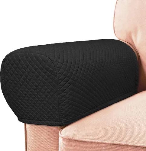 Vista 23 de Roytub Fundas para Brazos de Sofá, Funda Transpirable para Reposabrazos de Sofá, Sillón, Loveseat, Fundas para Brazos de Reclinable Resistentes a