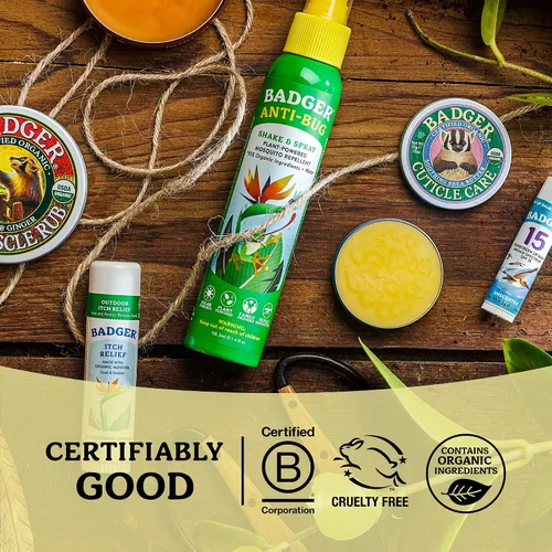 Vista 7 de Badger Crema orgánica para cutículas, manteca de karité, lata de 0.75 onzas