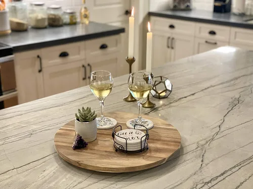 Vista 4 de Regalos para enfermeras para mujeres y hombres – Posavasos de cerámica absorbente con soporte incluido (enfermera divertido), regalo
