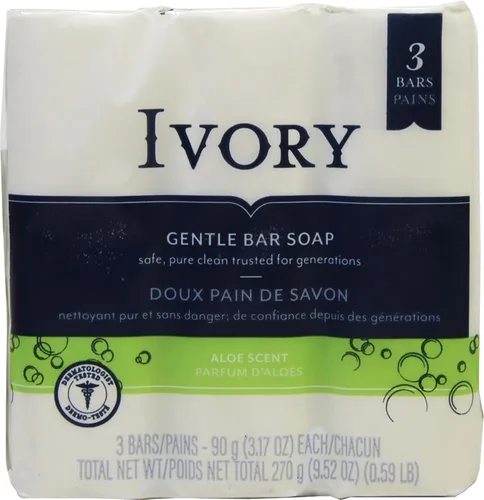 Vista 14 de Simply Ivory Barra de baño de aloe de Ivory, 3 unidades (paquete de 3)