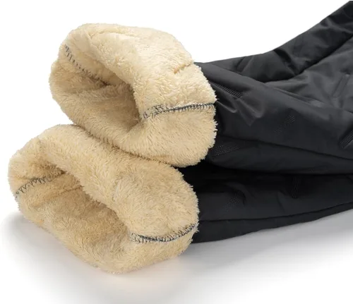 Vista 6 de LBL Leading the Better Life Pantalones de forro polar de invierno para hombre, pantalones deportivos con forro de sherpa, pantalones deportivos
