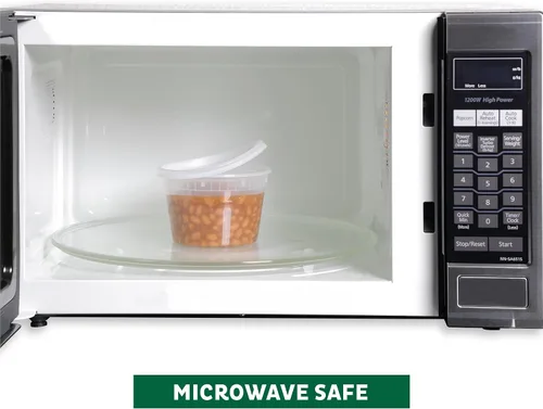 Vista 5 de Freshware Contenedores de Almacenamiento de Alimentos [Set de 36] Contenedores Deli de Plástico de 16 oz con Tapas, Slime, Sopa, Contenedor