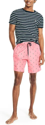 Vista 4 de Nautica Traje de baño de secado rápido con estampado de ancla