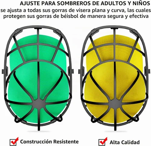 Vista 5 de Coopache - Juego de 4 arandelas para gorra de béisbol para lavadora Protector de tapa de bola para lavaplatos