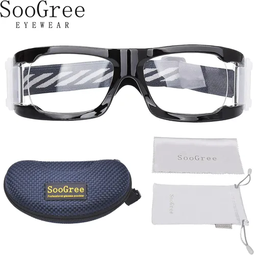 Vista 8 de SooGree Gafas protectoras de baloncesto y fútbol para hombres y mujeres