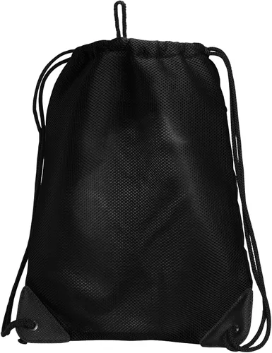 Vista 2 de Broad Bay Bolsa de cordón personalizada Mochila personalizada Cinch Pack Malla única y microfibra