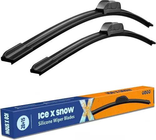 Vista 51 de Escobillas limpiaparabrisas repelentes al agua de 13"+13" de repuesto para JEEP Wrangler TJ 2006 2005 2004 2003 2002 2001 2000 1999 1998 1997