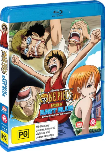 Vista 2 de One Piece Episode of East Blue Luffy and His Four Friends' Great Adventure Anime & Manga NON-USA Format Region B Import - Australia