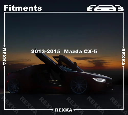 Vista 3 de Rexka 10pcs Clip de moldeo de guardia de piedra para Mazda KD53-51-SJ3A CX-5