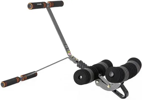 Vista 7 de YANGG Máquina invertida portátil Equipo de fitness para el hogar Ayuda invertida Perchas invertidas al revés Colgando Camillas de elevación Equipo