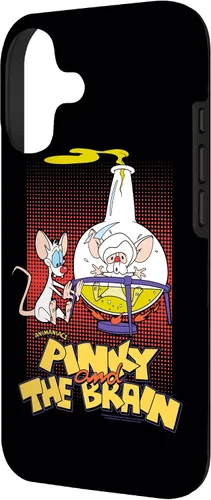 Vista 2 de Pinky and the Brain Lab Flask Case for iPhone 17