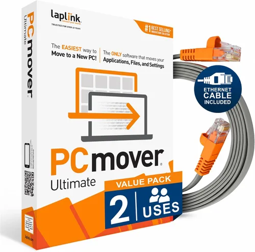Vista 9 de Laplink PCmover Ultimate 11 - Migration of your Applications, Files and Settings from an Old PC to a New PC - Data Transfer Software - With Optional