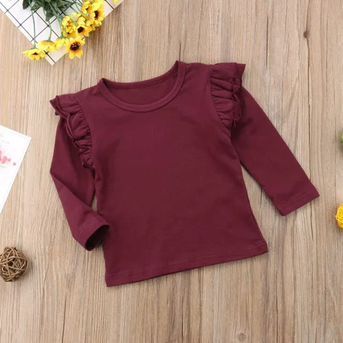 Vista 49 de Mubineo - Camiseta de manga corta para bebé, algodón, diseño liso