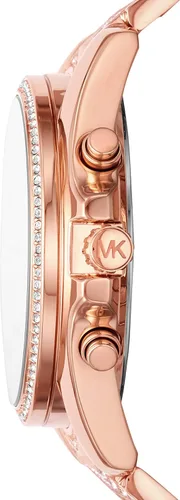 Vista 3 de Michael Kors Whitney - Reloj de acero inoxidable con detalles ostentosos