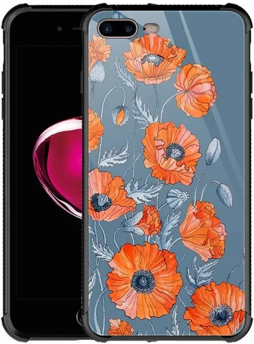 Vista 26 de CARLOCA Funda compatible con iPhone 8 Plus, iPhone 7 Plus para hombres y niños, increíble diseño de patrón de luz espacial nebulosa, a prueba