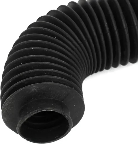 Vista 2 de uxcell Maquinaria caucho flexible fuelle bola tornillo cubierta 1.2 in diámetro interior amortiguador cubierta protector negro
