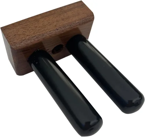 Vista 6 de Soporte de pared Bridge Stick (fabricado en los Estados Unidos) (nogal)