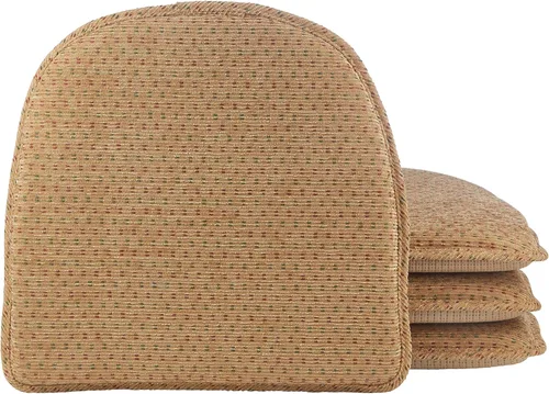 Vista 114 de Klear Vu Raindrop The Gripper - Cojines antideslizantes para silla, suaves y cómodos, almohadillas para asiento, almohadón para cocina, comedor u