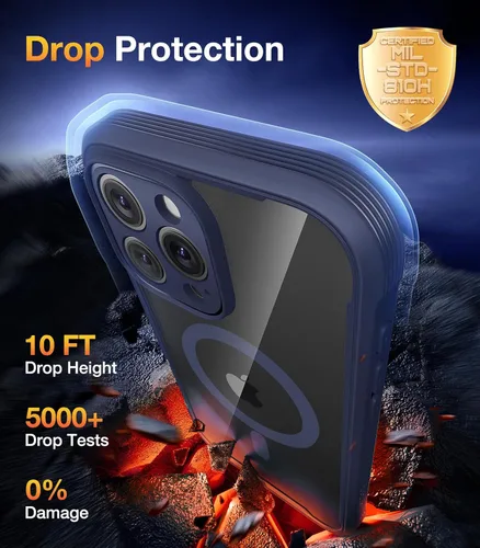 Vista 926 de DIACLARA - Funda transparente compatible con iPhone XR 6.1 pulgadas 2018