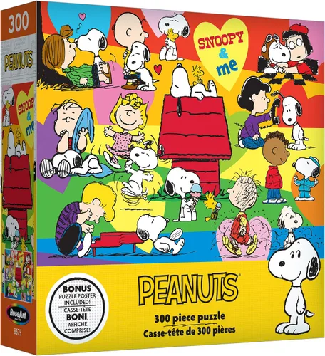 Vista 9 de RoseArt - Peanuts - Baseball - Rompecabezas de 300 piezas para adultos