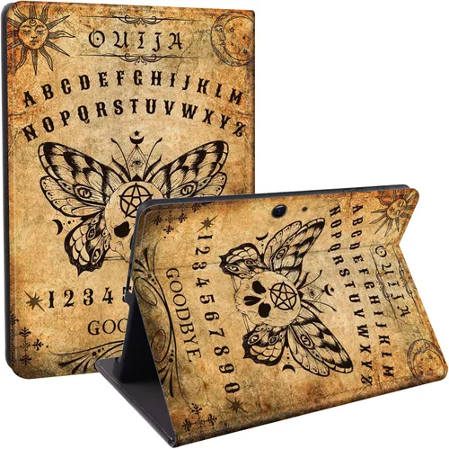 Vista 29 de Funda diseñada para Microsoft Surface Pro 11/10/9, protección ligera, múltiples ángulos, piel sintética, delgada, con función de encendido y apagado