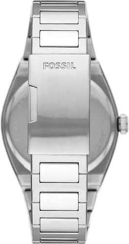 Vista 3 de Fossil Everett - Reloj de cuarzo de acero inoxidable para hombre