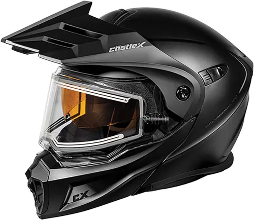 Vista 9 de Castle X CX950 V2 Wake - Casco eléctrico modular para nieve (rosa brillante glo/negro - Extra Pequeño)