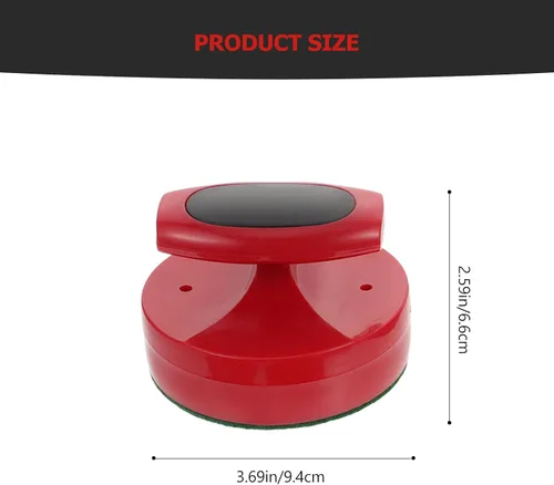 Vista 2 de Air Hockey Pusher Set 94Mm Plastic Replacement Hockey Pushers Accessories for Game Tables Sports Leisure Use