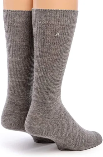 Vista 2 de WARRIOR ALPACA SOCKS - Calcetines de vestir de lana de alpaca para bebés para hombres y mujeres