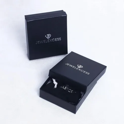Vista 6 de JEWELEXCESS Collar con colgante de cruz de diamante de CTW de plata de ley para mujer, diamantes negros + cadena de cuerda de 18 pulgadas incluida