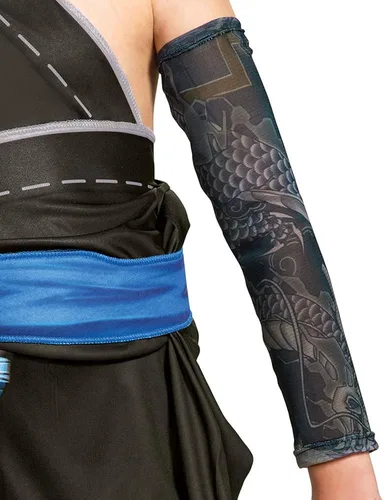 Vista 3 de Overwatch Hanzo Costume, Deluxe Video Game Inspired Character Outfit for Kids
