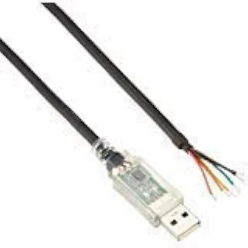 Vista 2 de FTDI Cable USB-RS232-WE-1800-BT-0.0, USB A SERIAL RS232, 1.8M, EXTREMO DE CABLE