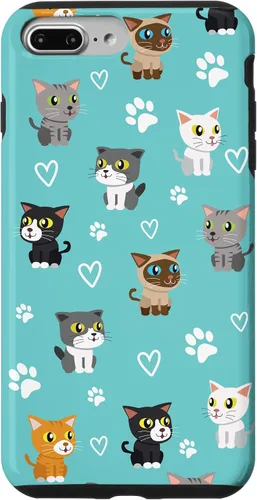 Vista 12 de Funda para iPhone 16 Cat Meow Kitten Kawaii Design Cat Mom