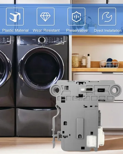 Vista 5 de Ajuste para Frigidaire Electrolux Arandela Cerradura de Puerta Montaje Reemplazar 5304505231 AP6029853 PS11759823 ES5231 4452371 EAP117598