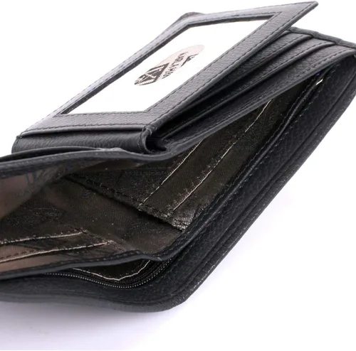 Vista 3 de KARLA HANSON - Cartera de piel con bloqueo RFID para hombre con tarjetero