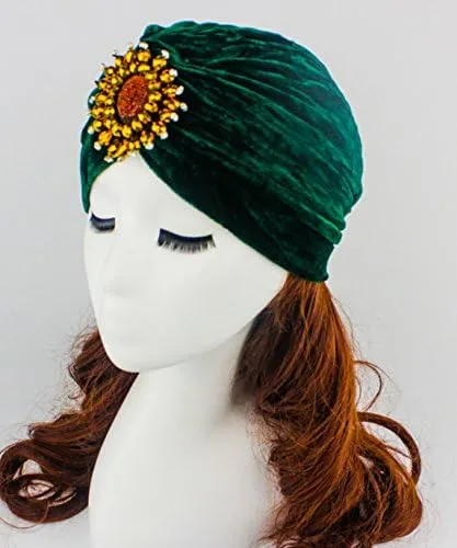 Vista 2 de decou - turbante elástico plisado modelo 0545